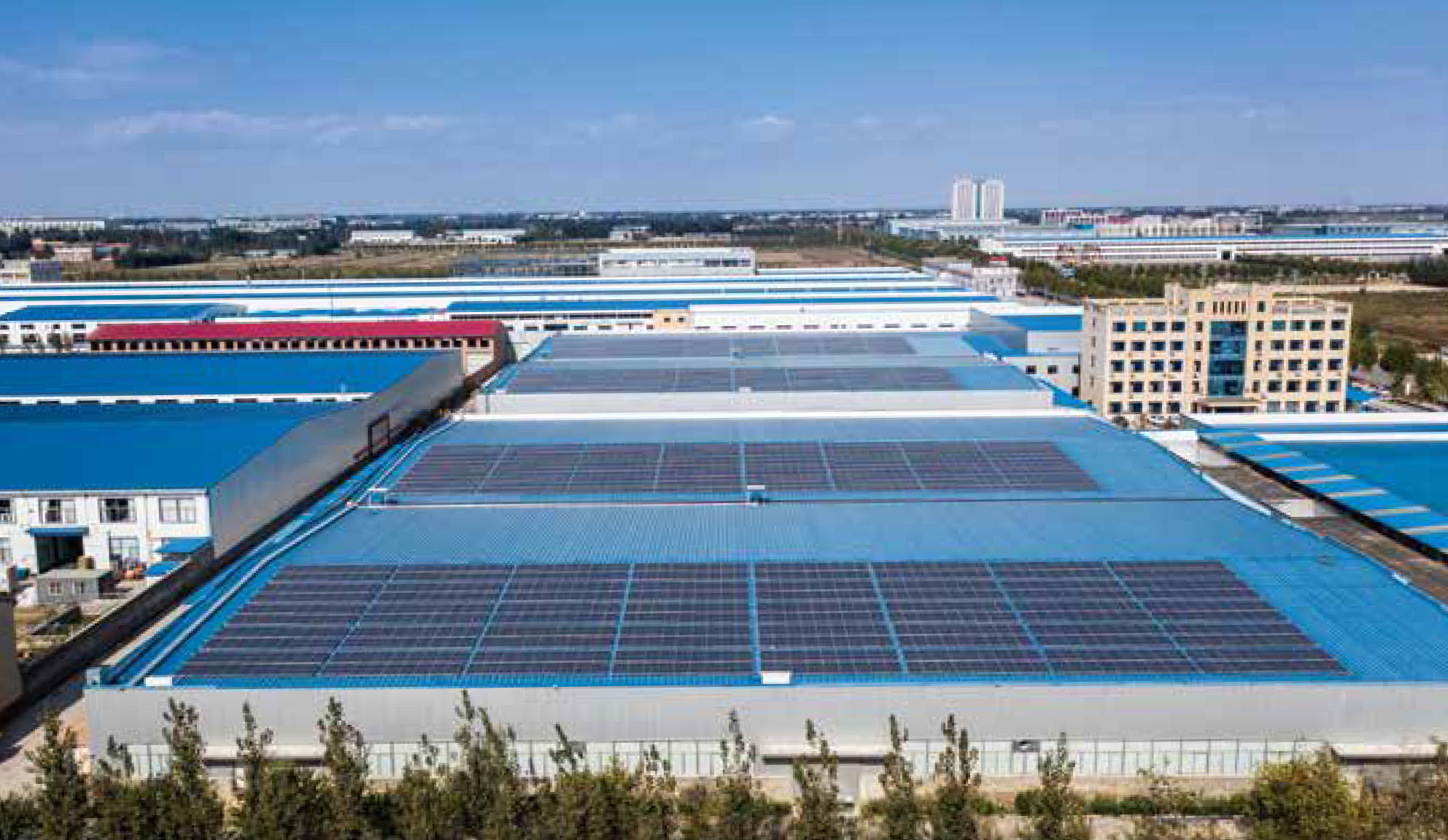 山東高密某紡織工貿企業光伏發電項目