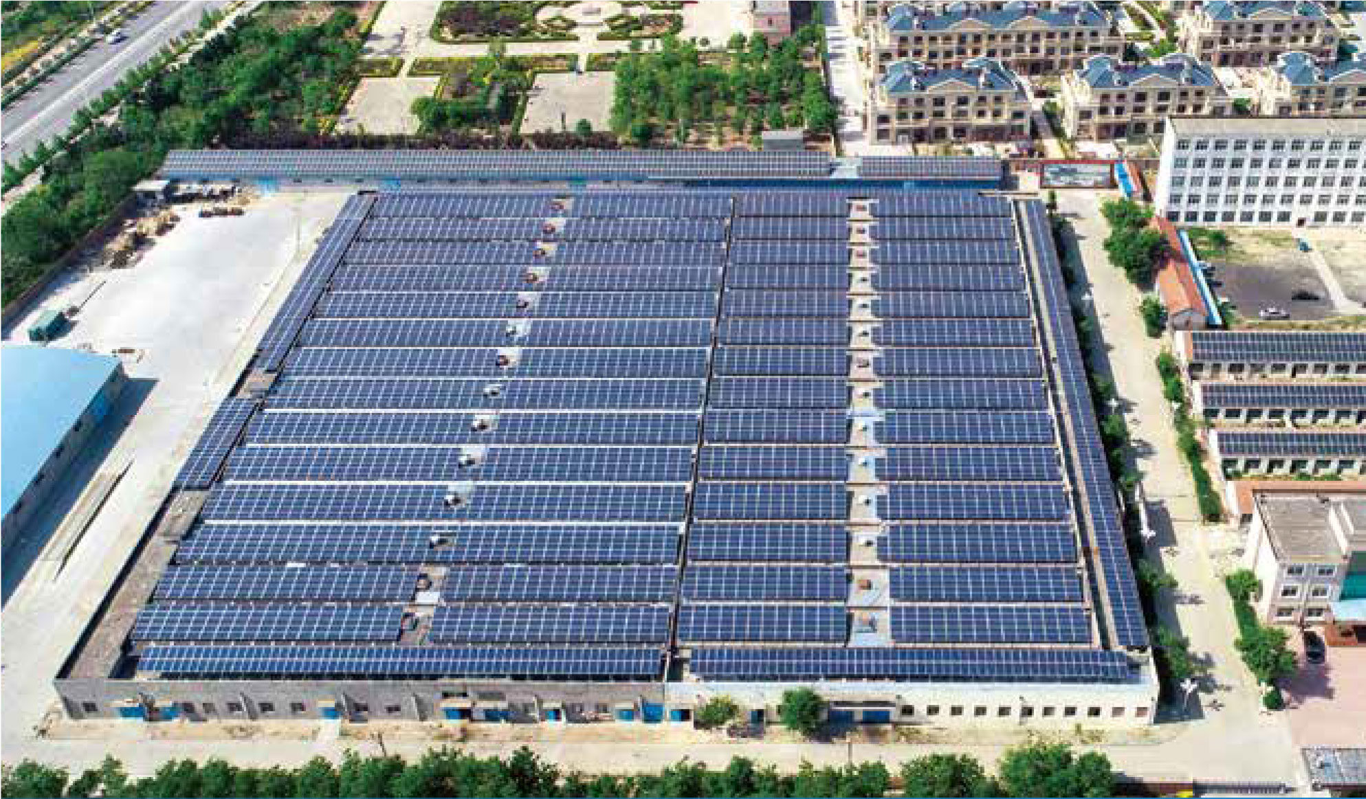 山東東營某紡織企業光伏發電項目